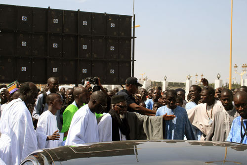 [PHOTOS] Magal 2011 : Le khalif Général des Mourides visite les Grandes Expositions