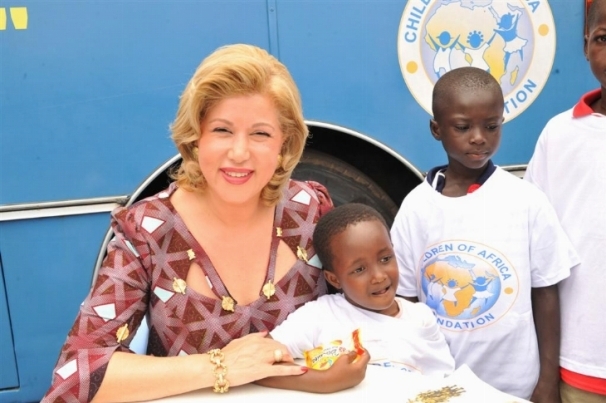 Photos: La nouvelle Première dame de la Côte d'Ivoire