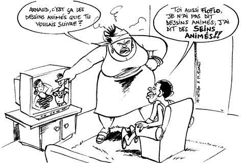 Dessins animés ou des seins animés