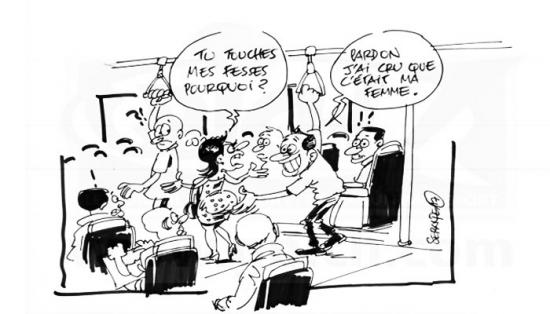 Des fesses dans le bus Des fesses dans le bus