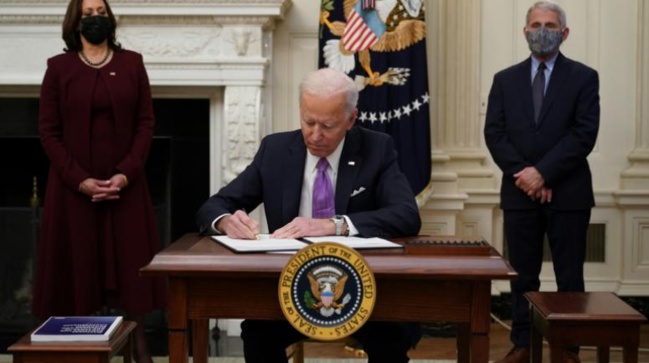Les premiers actes de Joe Biden