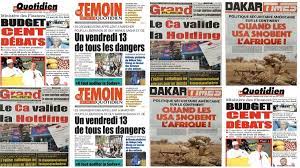SENEGAL-PRESSE-REVUE LES INONDATIONS ET LA CONSTITUTION DU BUREAU DE L’ASSEMBLÉE NATIONALE PRÉOCCUPENT LES QUOTIDIENS SENEGAL-PRESSE-REVUE LES INONDATIONS ET LA CONSTITUTION DU BUREAU DE L’ASSEMBLÉE NATIONALE PRÉOCCUPENT LES QUOTIDIENS