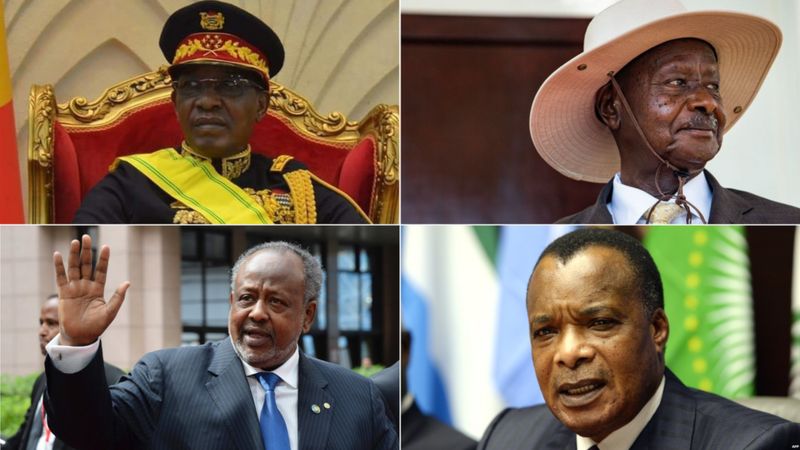 Comme aux USA, en Afrique les présidents ne connaissent pas la limite d'âge