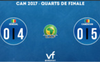 CAN 2017 - Le Sénégal est eliminé  quart de finale
