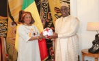 Fatma Samoura reçu au palais par Macky Sall