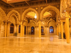 Intérieur de la mosquée 